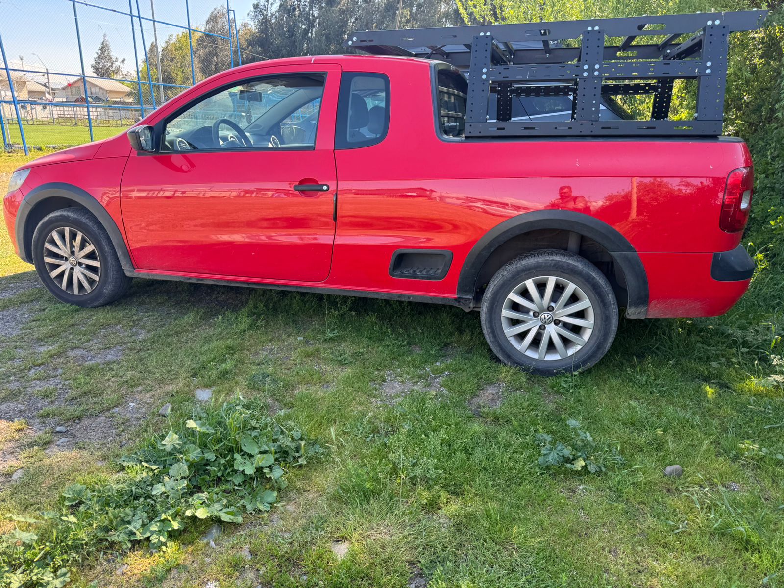 Volkswagen saveiro cabina simple rack de carga para Pick Up - Imagen 2